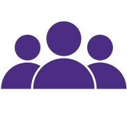 Graphic of 3 silhouettes.